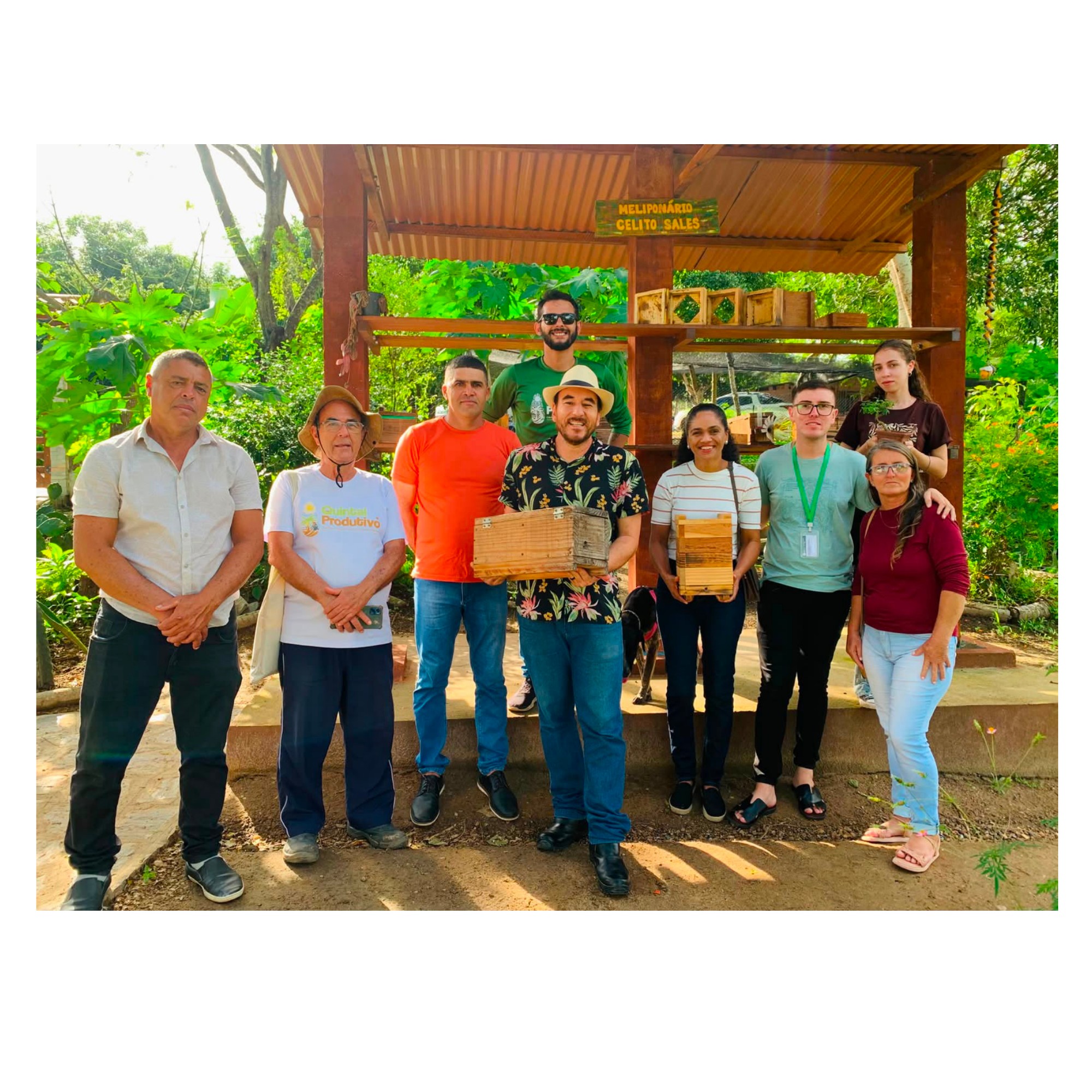 Visita da Associação